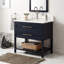 36" Robertson Single Bathroom Vanity Set with Rectangle Undermount Sink-75247227-75247222-75247223