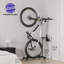 Aage Vertical Rolling Adjustable Bike Stand, Space-Saving Indoor Storage-570920694