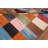 One-of-a-Kind 5'7'' x 8'0'' New Age Rectangle Wool Area Rug in Blue and Orange