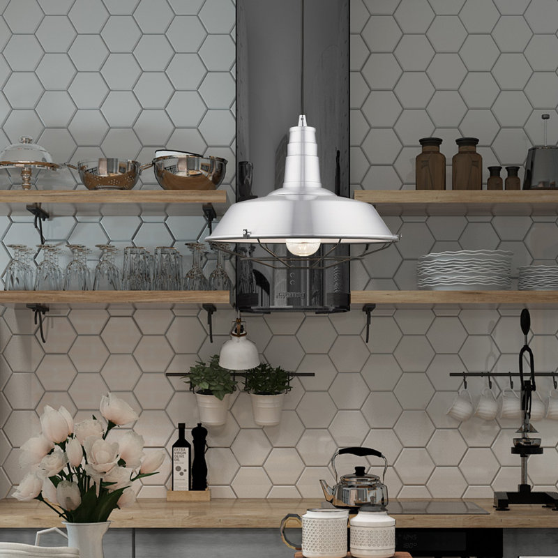 Alysen 1 - Light Pendant, Brushed Aluminum