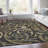Washable Floral Indoor / Outdoor Rug-623042745