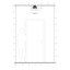 Plafonnier semi-encastré 3 lumières 16 cm Foulkes-249380148