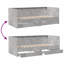 Panaite Daybed With Drawers Concrete Grey-236655521