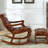 Quality solid oak rocking chair-102403457
