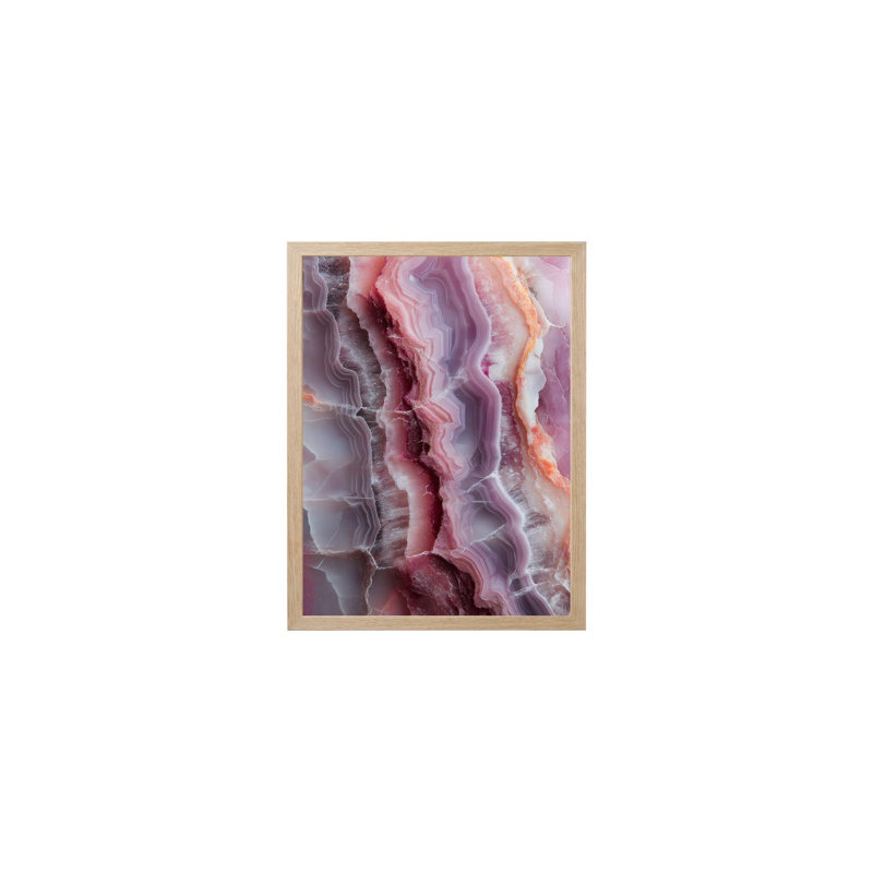 Rose Strata, 20" H x 26" W