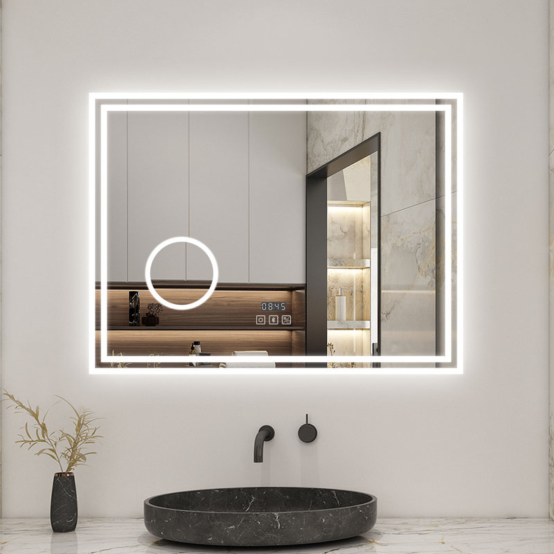 Brexlie Rectangle Mirror, 60 cm H x 80 cm W