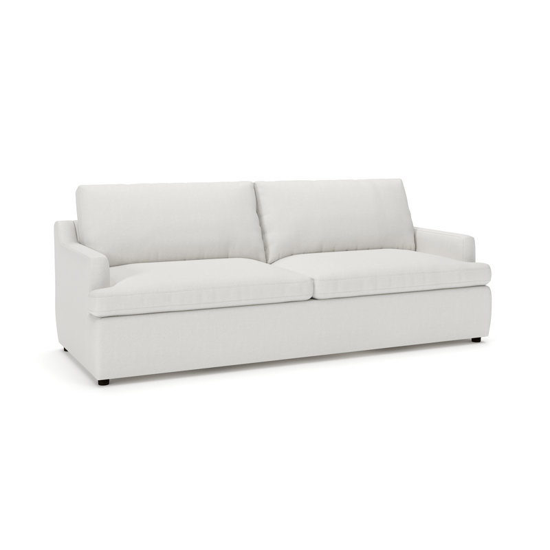 Canapé rembourré Essex, Natté Macarena beige