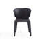 Ensemble de 2 chaises de salle à manger noires