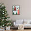 Ba-809-Floater Gnome Skiing Winter Slopes, reproduction d'art sur toile-96048439-96048440