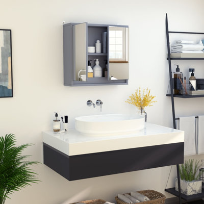 W H Medicine Cabinet Mirror