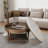 Round  Ottoman Coffee Table-1898685291