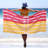 Dalhart Striped Superior Cotton Fuzzy Velour Terry Large Oversized Beach Towel-790909080