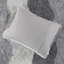 Édredon pour lit simple / simple TG Ombre - Revêtement en microfibre de fourrure synthétique et rembourrage inversé pour lit de ton gris doux-117583526