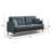 Living Space Sofa 3 Seater With Waterproof Fabric, USB Charge Port-917846274
