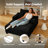 Chaise Lounge Chair Indoor,  64" Oversized Sleeper Chair With Wood Frame, Upholstered Sofa Bed For Living Room, Movie Room, Bedroom With 4 Storage Pockets& 2 Cup Holders(plush Corduroy, Black)-121727146