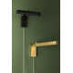 Vernie Single Light Steel Dimmable LED Armed Sconce