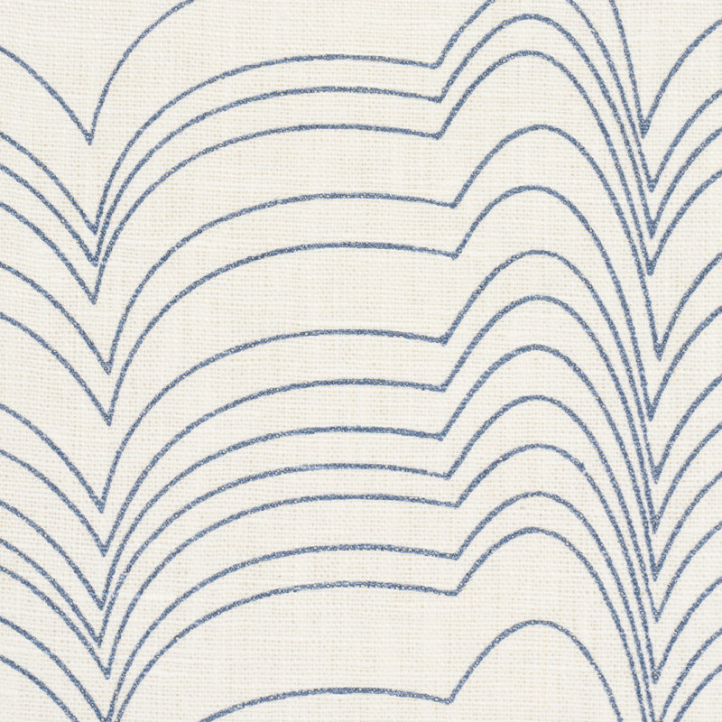 Tissu Schumacher X Studio Bon Richter, Bleu