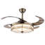 Ventilateur de plafond à DEL 4 pales avec télécommande Altamont