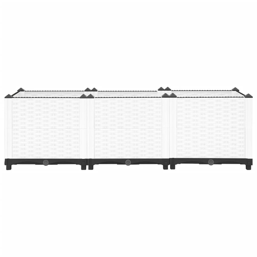 VidaXL Dakota Fields Raised Bed 80X80x23 Cm Polypropylene Wayfair Canada