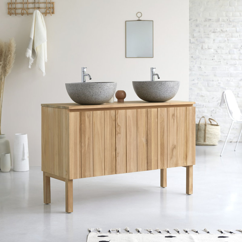 Jill 47.24'' W Double Bathroom Vanity Base