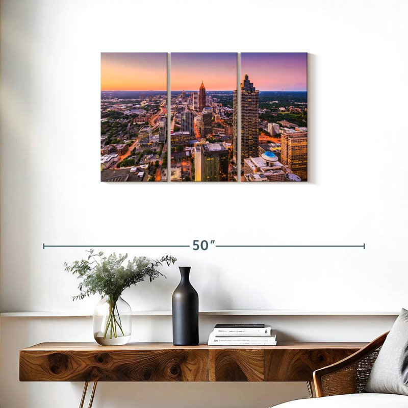 Nicci, Atlanta, horizon pastel, H 20 po x l 33 po