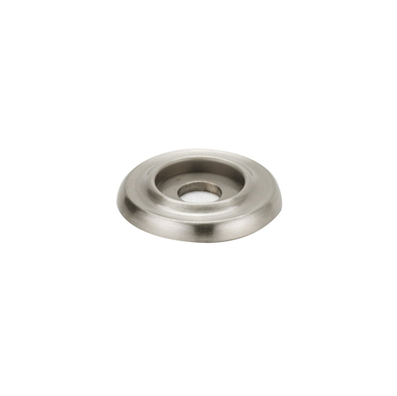 Traditional Brass Back Plate, Satin Nickel