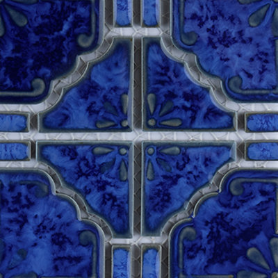 Hudson  Moonbeam Random Sized Porcelain Mosaic Tile