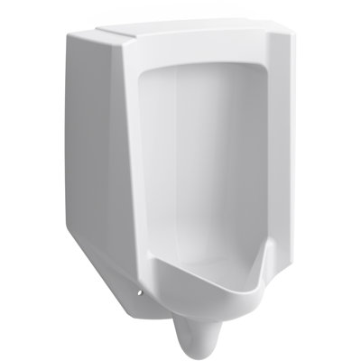 Bardon™ High-Efficiency Urinal (HEU), Washdown, Wall-Hung, 0.125 GPF to 1.0 GPF, Rear Spud, Antimicrobial