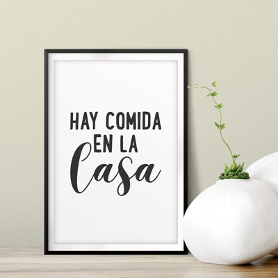 " Hay Comida En La Casa "