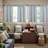 Linen Rod Pocket  Light Filtering Striped Kitchen Cafe Curtains Curtains-804619945-804619948