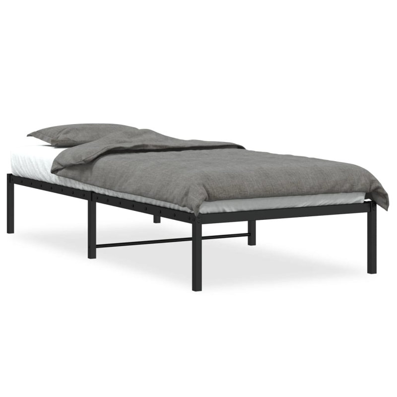 Akenside Bed, Black, Single (3')