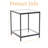 20"Square Glass Coffee Table-979734037