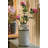 Rustic Farmhouse Style Galvanized Metal Milk Can Decoration – Multi-Purpose Planter or Vase, Large-948299009