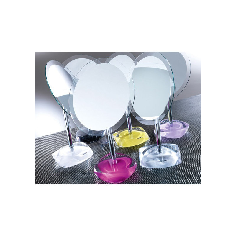 Miroir de maquillage Ocampo, Argent
