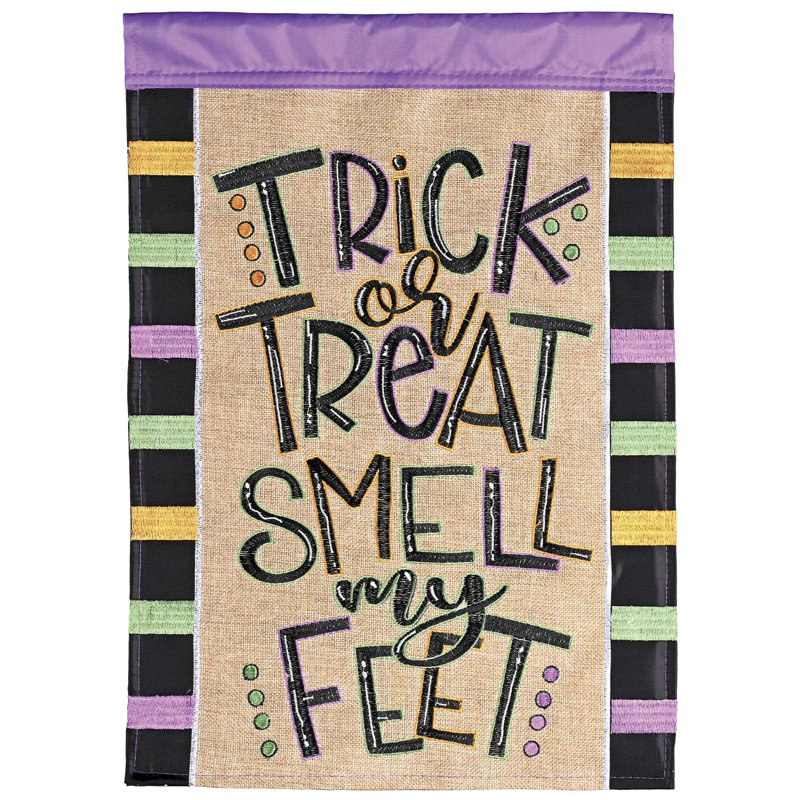 Kailan Double Sided Polyester Halloween, 42" H x 29" W