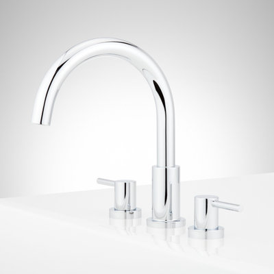 Lexia Deck Mounted Roman Tub Filler Faucet