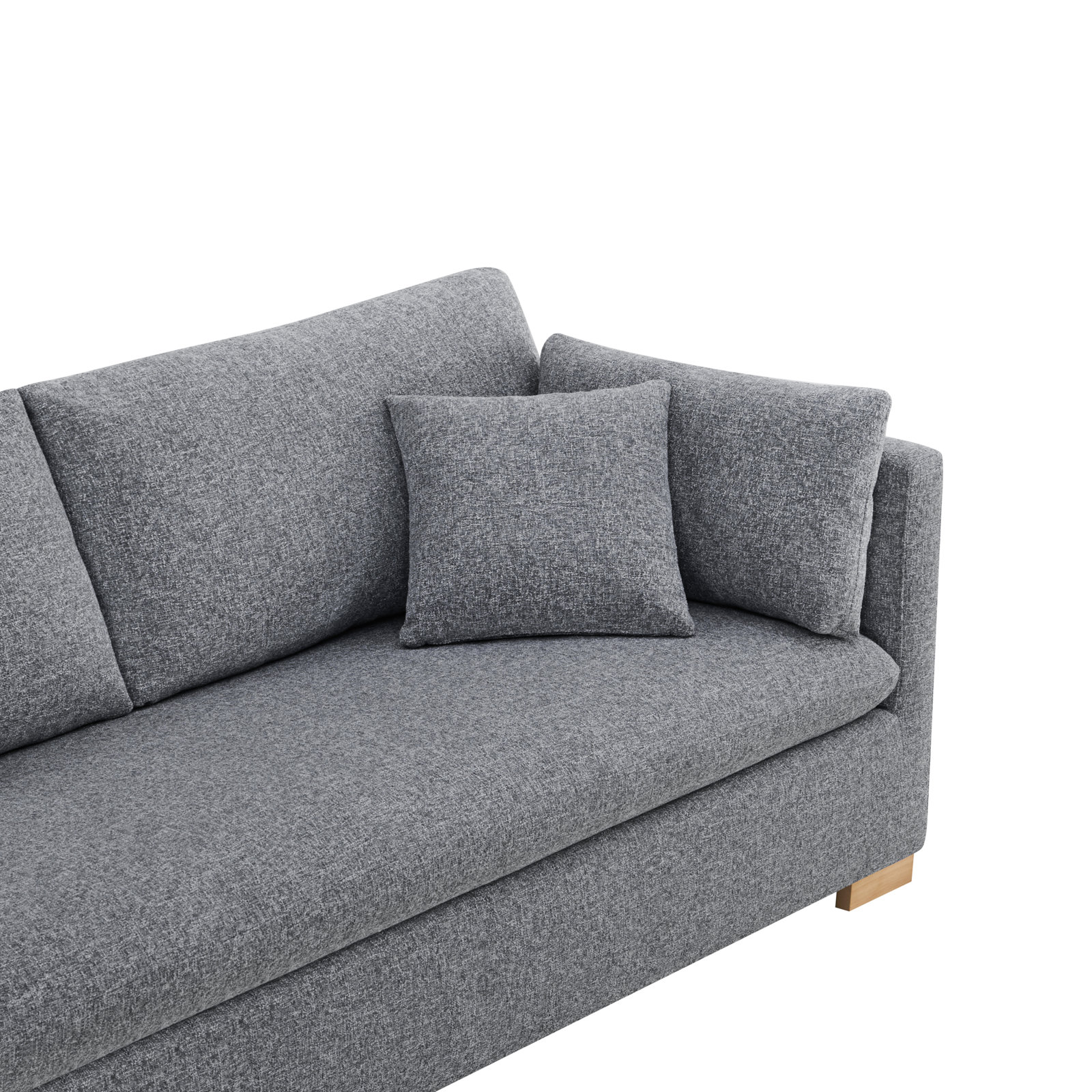 Upholstered Sofa, Nathan Gray