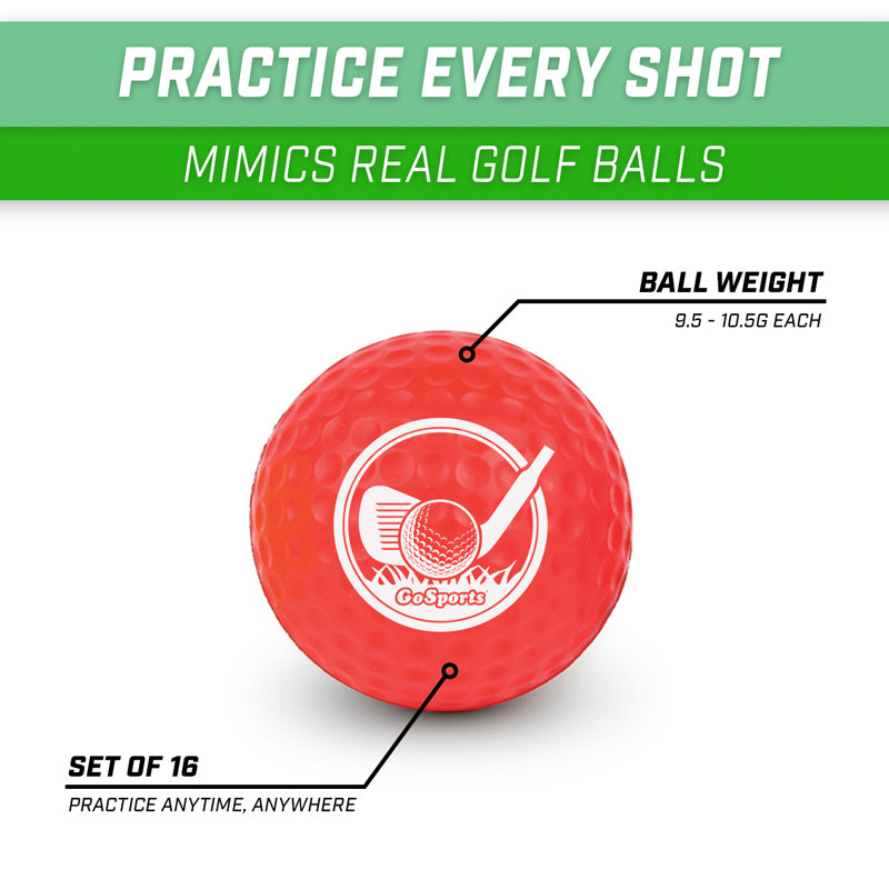 Boule de golf à entraînement en mousse