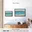 Plage «Serene Seaside Sunrise Wall Art»-101780246