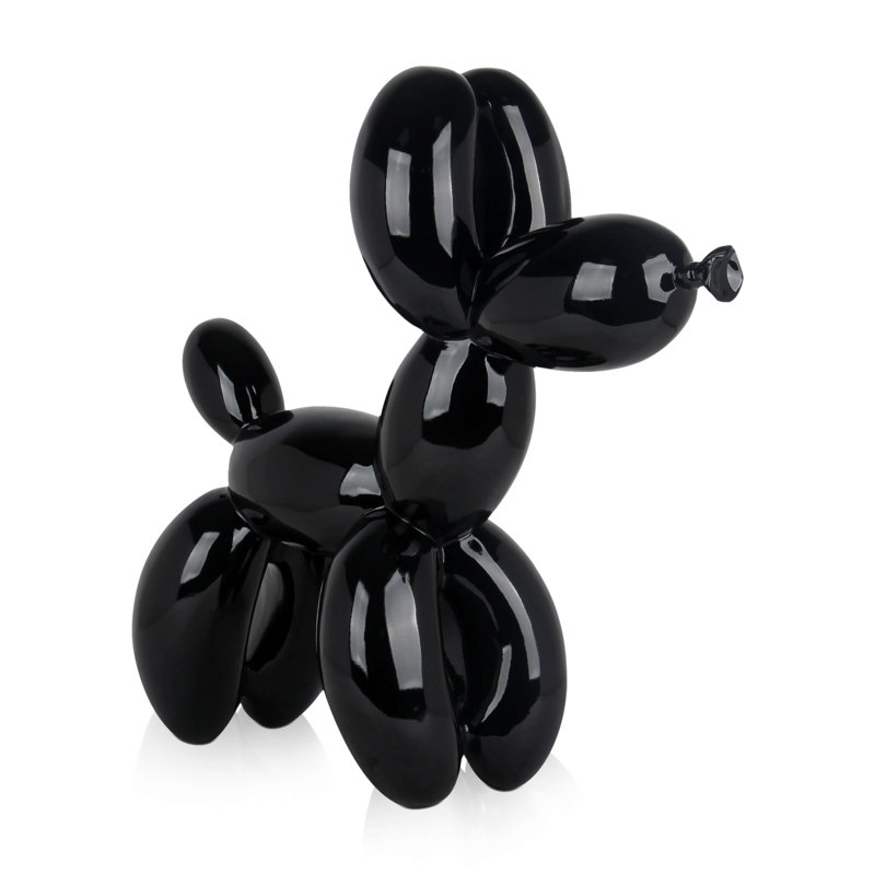 Aagje Animals Figurines & Sculptures, Black, 62cm H x 64cm W x 23cm D