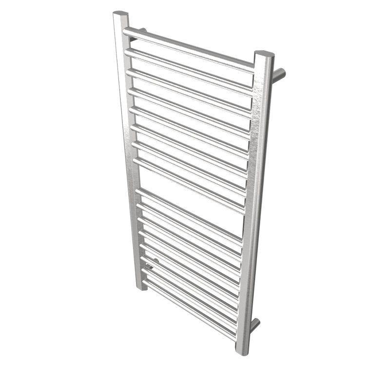 Sirio Wall Mount Electric Towel Warmer (Controller not Included), Polished, 42.75" H x 21.5" W x 4.75" D