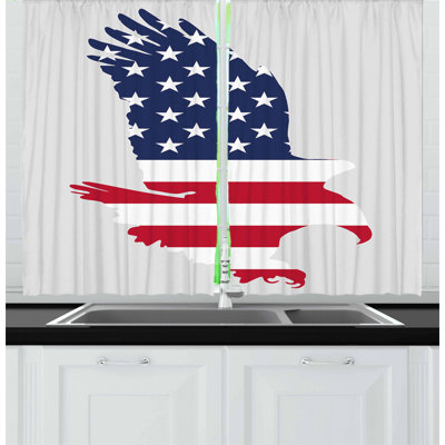 Pointed Kitchen Curtain