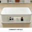 Table basse ouverte pour un rangement efficace