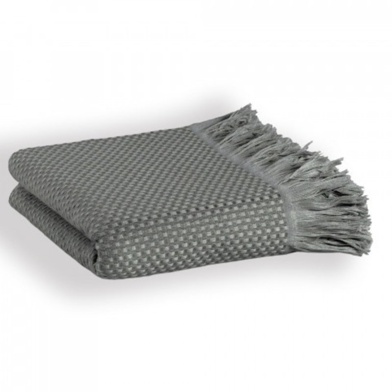 Édredon Premium Premium, gris foncé, 94,5 po x 98,4 po | 50% coton / 50% mélange TENCEL, doux et respirant | Lavable à la machine, entretien délicat | Idéal pour les chambres confortables et les décors élégants