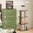 Vinicia Bookcase, 3 Tier Display Case, Bookshelf, Floor Standing Bookcase, Display Cabinet