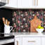 Lomba 50cm x 100cm PVC Field Tile in Black