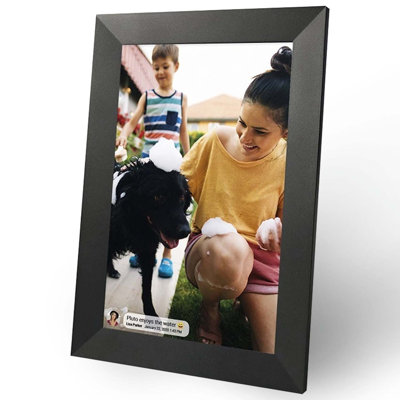 10.1 In. Smart Wifi Digital Photo Frame 1280 X 800 Ips Lcd Touch Screen, Auto-rotate, 32 Gb Storage