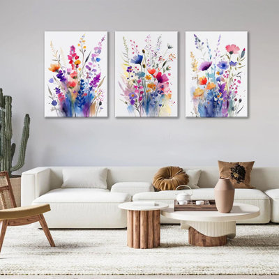 3 Piece Wrapped Canvas Print