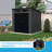 Suncast Modernist 7 ft. W x 7 ft. D Resin Storage Shed-111567979