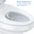 Smart Bidet Seat Elongated - Heated Functions with Gentle Wash Modes, Soft Close Toilet Seat for Bathroom Comfort & Hygiene, Easy Install PP Bidet Toilet Seat